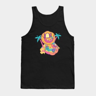 tiny house beach Tank Top